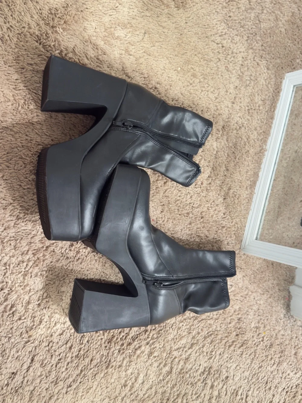Aldo Chunky heel boot
